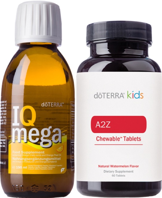 dōTERRA a2z Chewable™ Kautabletten und IQ Mega™ Pack